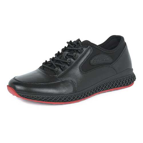 Полуботинки мужские Pierre Cardin 02907180 черные 41 RU в Конверс