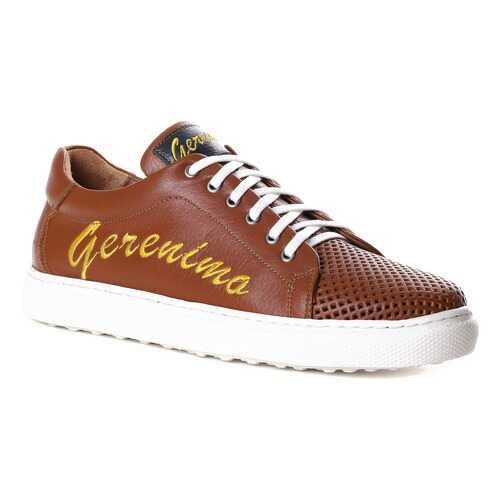 Кеды мужские GERONIMO 7 595 коричневые 42 RU в Конверс