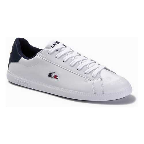 Кеды мужские Lacoste GRADUATE TRI1 SMA белые 41 RU в Конверс