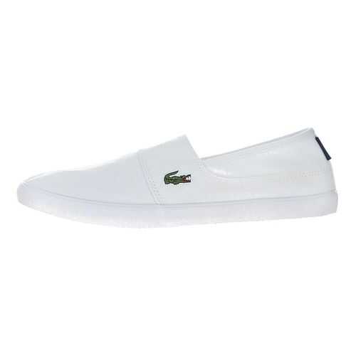Слипоны мужские Lacoste 733CAM1071 белые 10.5 FR в Конверс