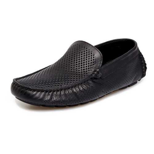 Мокасины мужские Stil 92706130 черные 45 RU в Конверс