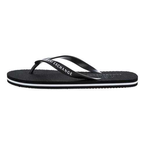 Шлепанцы мужские Armani Exchange XUQ001 XCC10 черные 41 IT в Конверс
