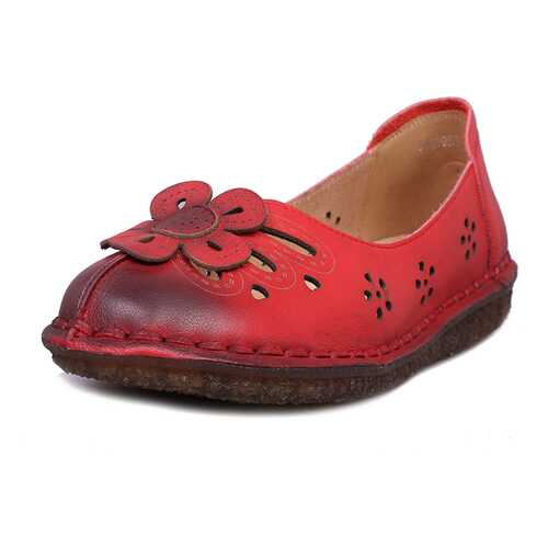 Балетки женские Alessio Nesca Comfort AMG19SS-34 красные 39 RU в Конверс