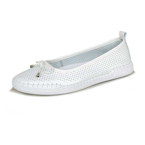 Балетки женские Alessio Nesca Comfort FX20S-20 белые 38 RU в Конверс