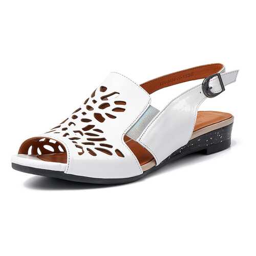 Босоножки женские Pierre Cardin TR-MN-K-1135 белые 40 RU в Конверс
