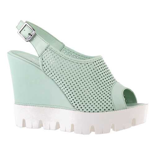 Босоножки женские Shoes Market 25-15-626-962 зеленые 38 RU в Конверс