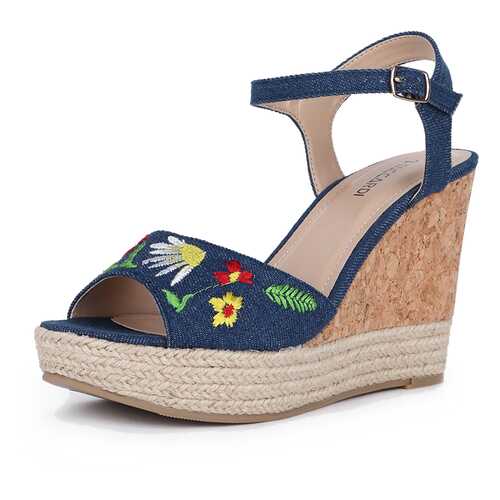 Босоножки женские T.Taccardi 01806040 синие 38 RU в Конверс