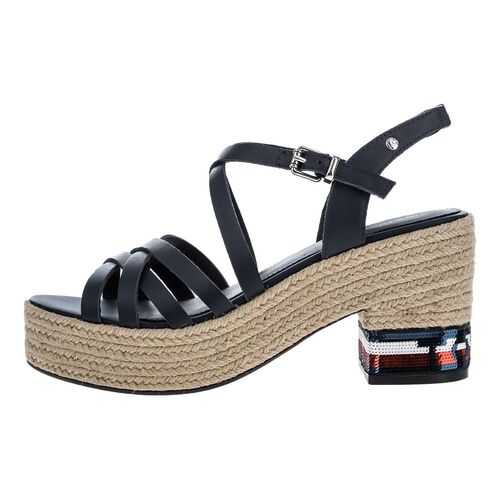 Босоножки женские Tommy Hilfiger FW0FW04716 синие 39 US в Конверс