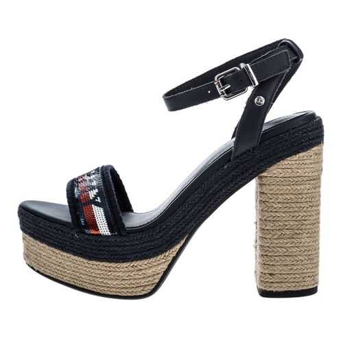 Босоножки женские Tommy Hilfiger FW0FW04717 синие 40 US в Конверс
