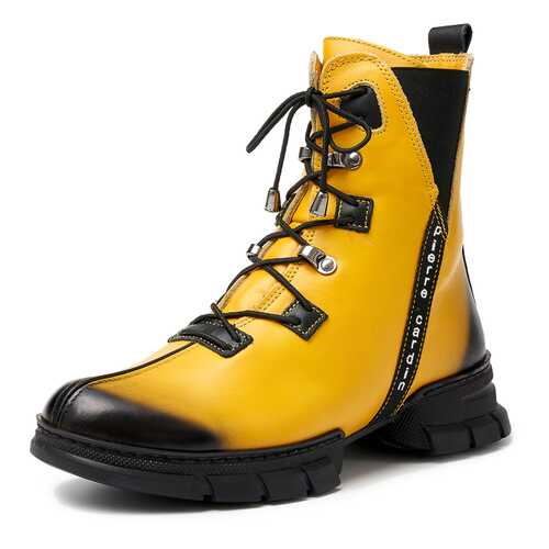 Ботинки женские Pierre Cardin W7127001 желтые 39 RU в Конверс