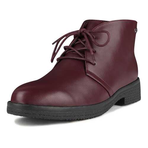 Ботинки женские T.Taccardi K0495MH-2C бордовые 38 RU в Конверс