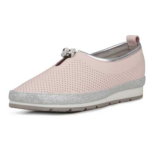 Слипоны женские Alessio Nesca K0636LC-1A розовые 40 RU в Конверс