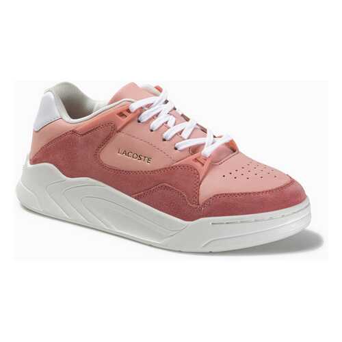 Кроссовки женские Lacoste COURT SLAM 120 4 US SFA розовые 39 RU в Конверс