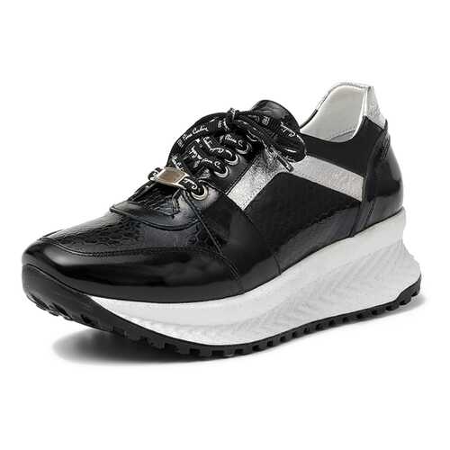 Кроссовки женские Pierre Cardin TR-MN-108-1712 черные/серебристые 40 RU в Конверс