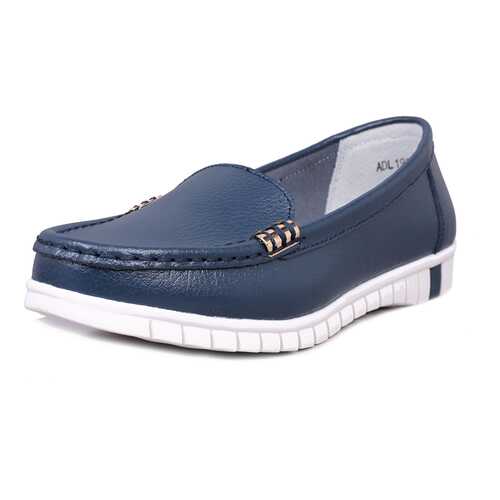Мокасины женские Alessio Nesca Comfort 710018746 синие 40 RU в Конверс