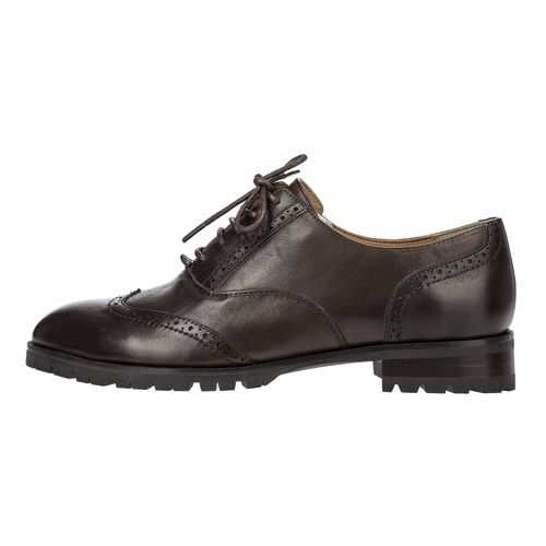 Полуботинки женские M.SHOES 445325112 коричневые 41 RU в Конверс