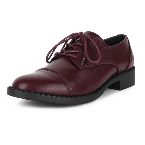 Полуботинки женские T.Taccardi K0490LC-3A бордовые 38 RU в Конверс