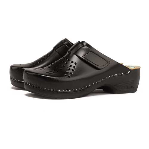 Сабо женские Leon 161BLK черные 41 RU в Конверс