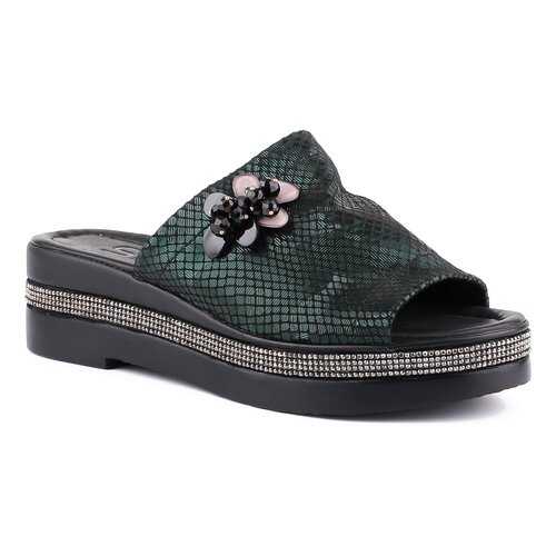 Сабо женские Shoes Market 66817428-PA-E201-BA91 зеленые 38 RU в Конверс