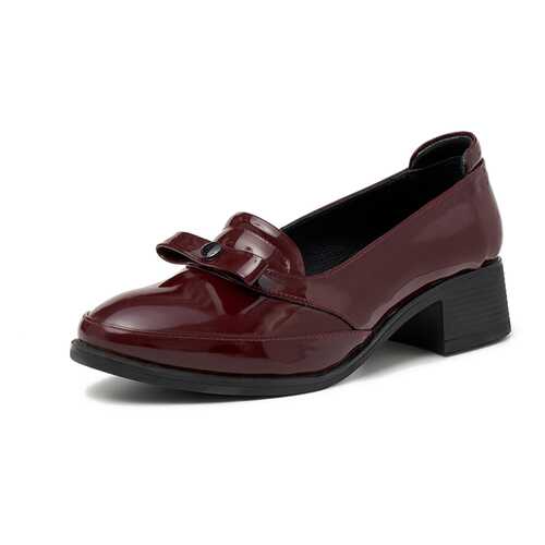 Туфли женские Alessio Nesca TR-BR-69-174-4A бордовые 40 RU в Конверс