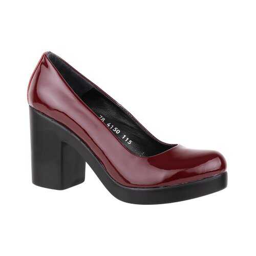 Туфли женские Shoes Market 78-4150-115 красные 37 RU в Конверс