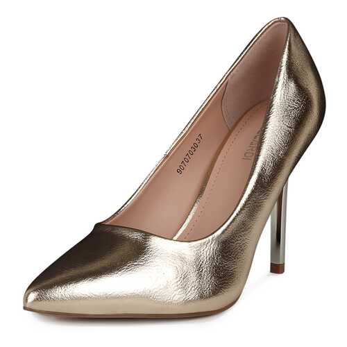 Туфли женские T.Taccardi 710018322 золотистые 40 RU в Конверс