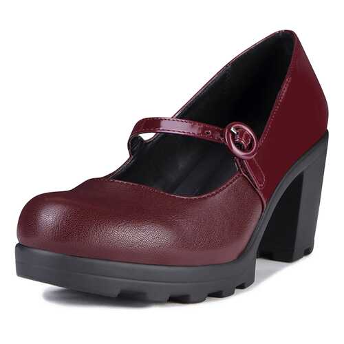 Туфли женские T.Taccardi K0480PM-3A бордовые 41 RU в Конверс